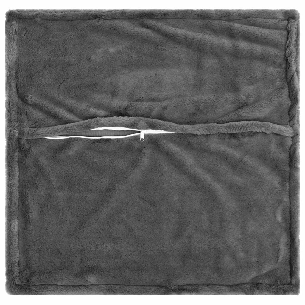 Federa 2 pz HOUTEN Grigio Scuro 55 x 55 cm 920607