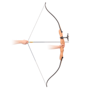 Arco Ricurvo per Adulti 173 cm 13,6 kg 90849