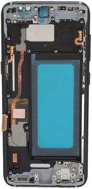 Scherm di sostituzione originale per Galaxy S8 - Display LCD - Digitizzatore touchscreen - Riparazione con cornice - Alta risoluzione - Installazione facile