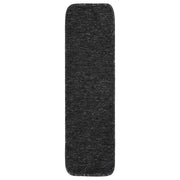 Tappetini per Scale 15 pz 75x20 cm Antracite Antiscivolo 340395