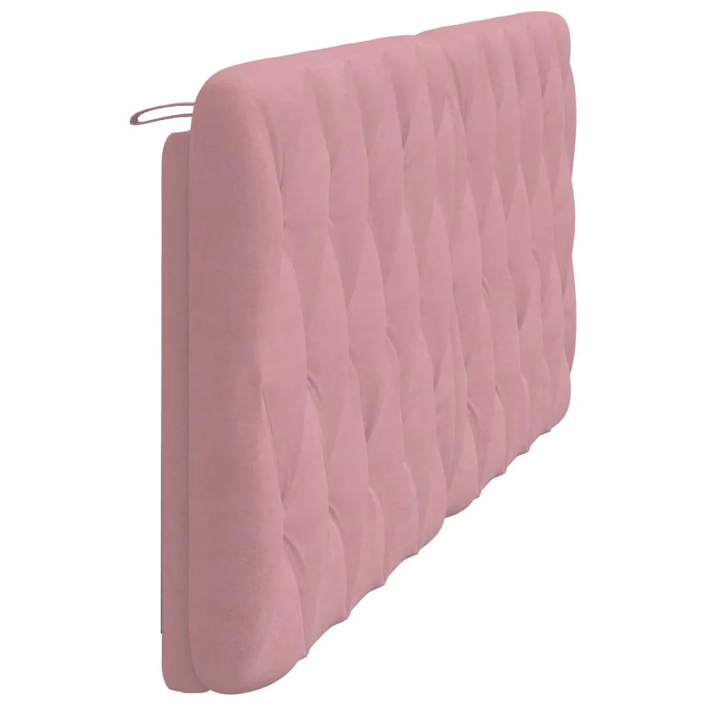 Cuscino Testiera Rosa 200 cm in Velluto CFW8972781