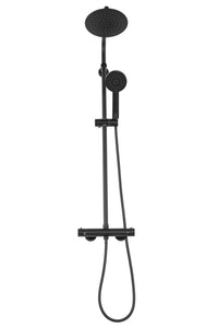Set Doccia Da Incasso Rea Bliss Black