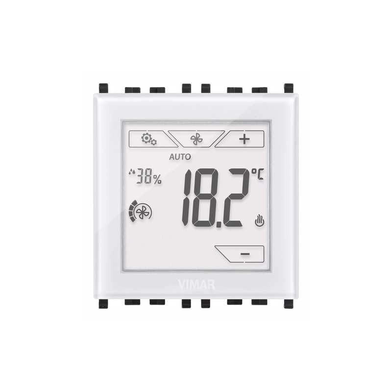 02951.B Termostato Touch Domotico 2M Bianco