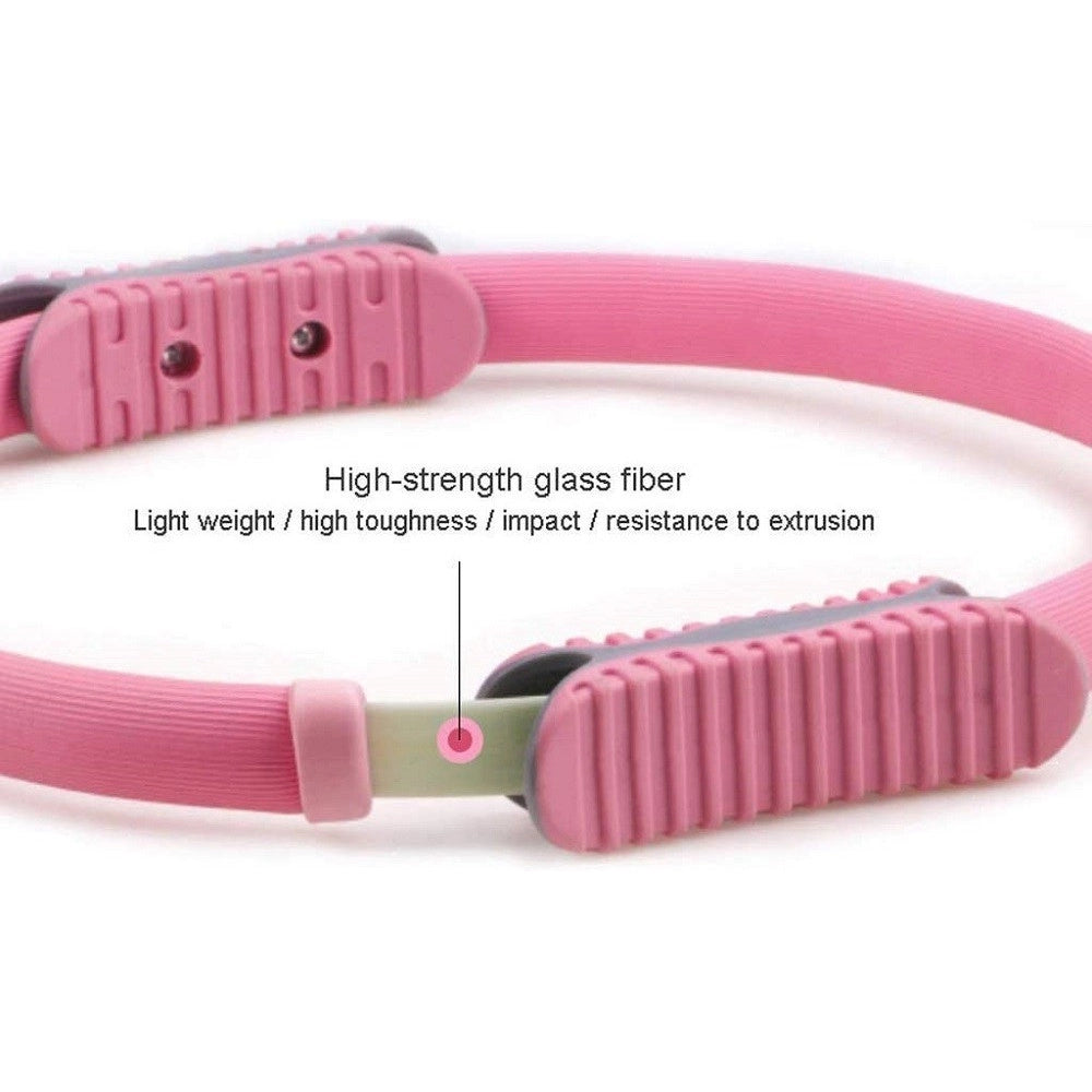 Trade Shop - Anello Manubrio Doppio Pilates Yoga Fisioterapia Stretching Riscaldamento Palestra -