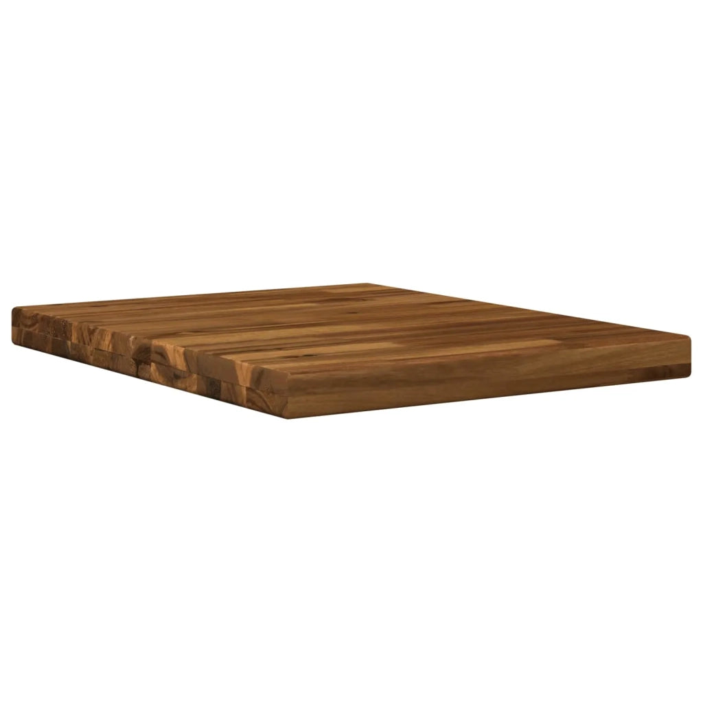 Piano del Tavolo Rettangolare 50 x 50 x 3,5 cm Quadrato 938228