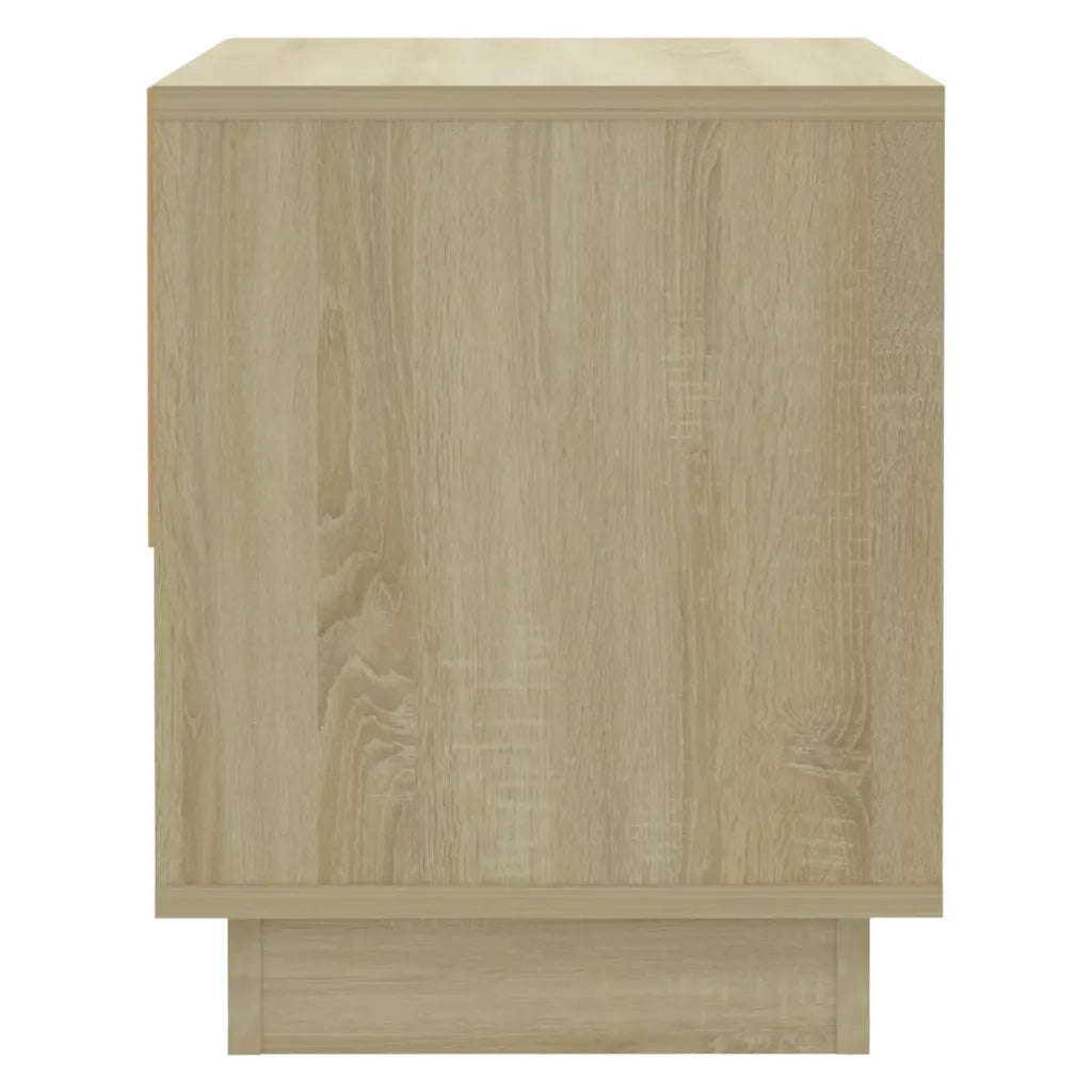 Comodini 2 pz-Set di 2 Tavolino da notte Rovere Sonoma 45x34x44 cm in Truciolato