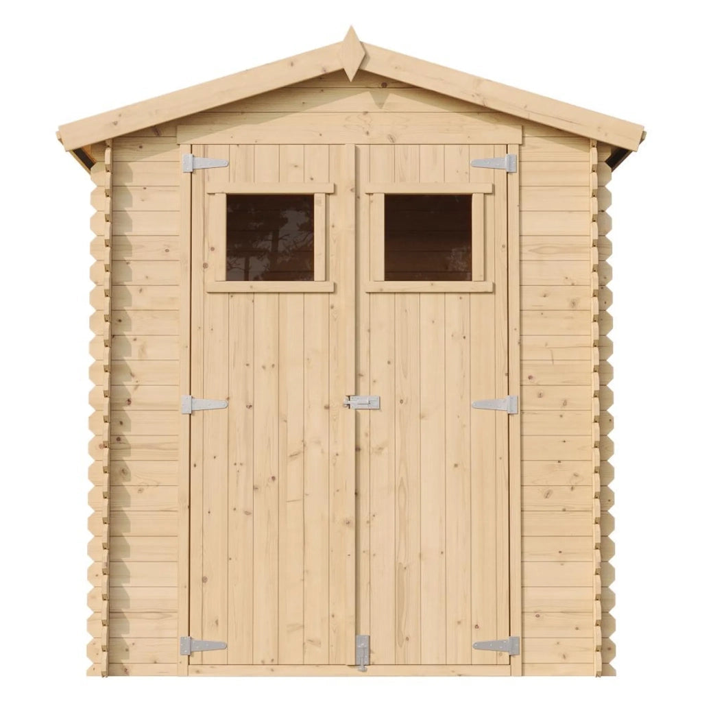 TIMBELA M367+M367G Casetta da Giardino in Legno - 1.98 m2