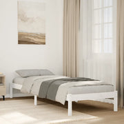 Letto Extra Lungo senza Materasso-Struttura Letto 80x200 cm in Legno di Pino 442855