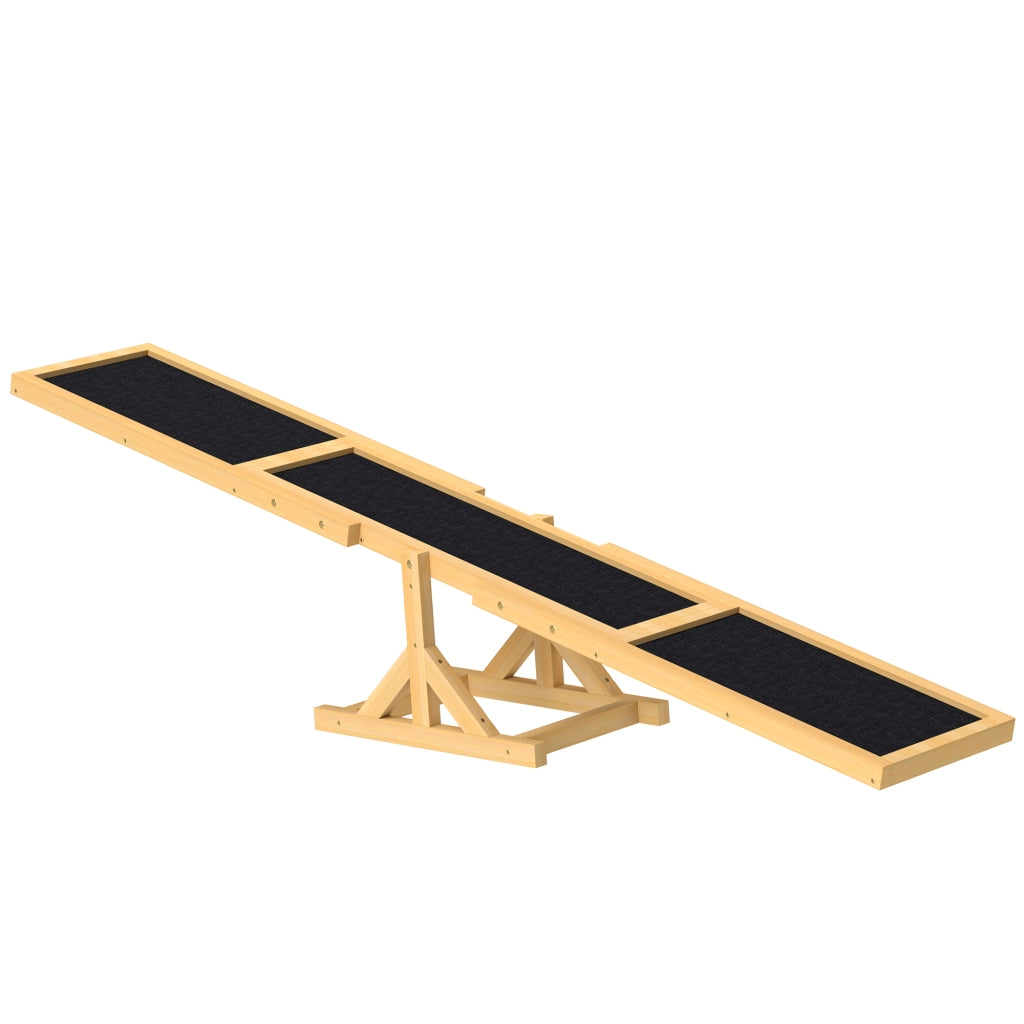 Giochi da arrampicata per cani con superficie antiscivolo in legno di pino giallo 180 × 30 × 30 cm