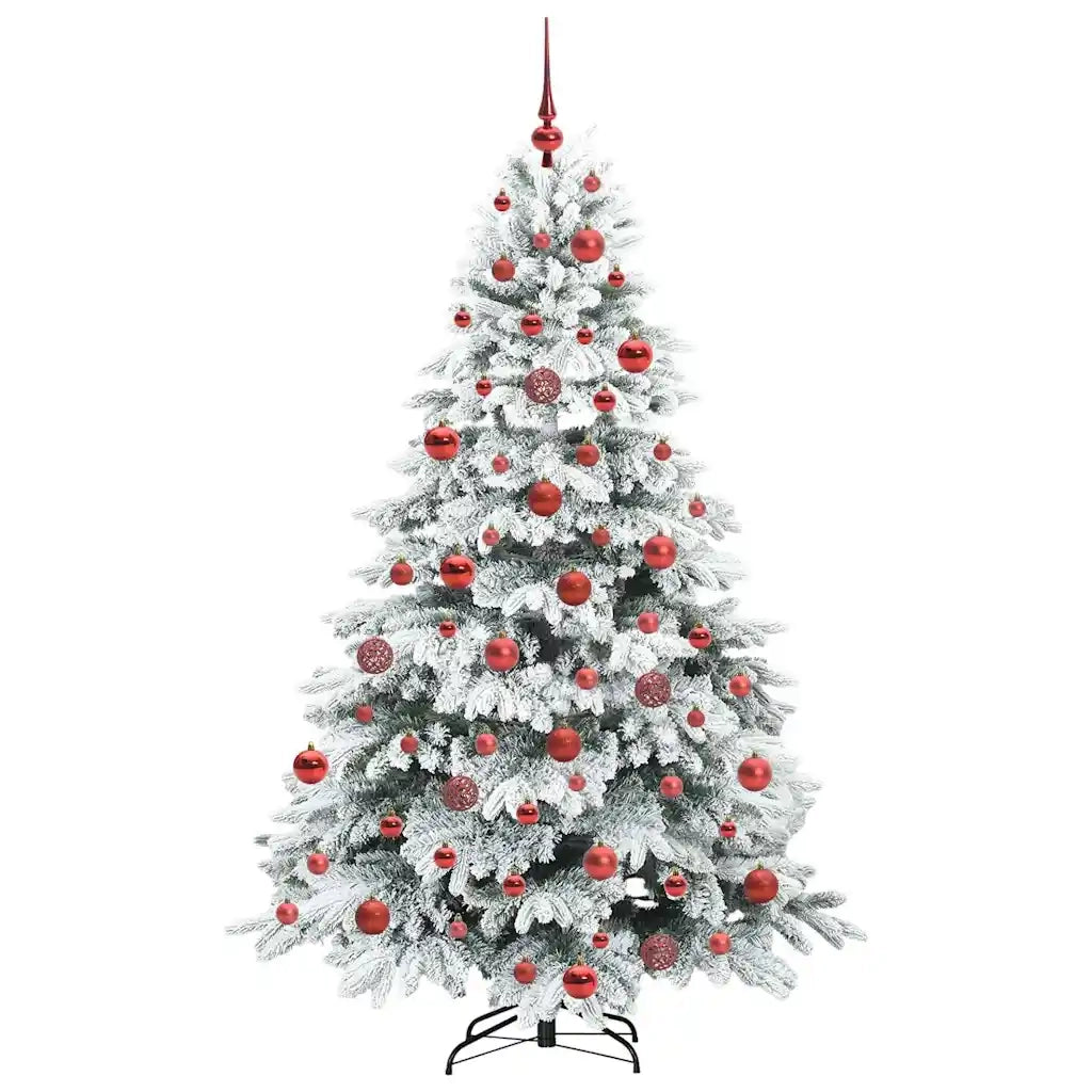 Albero di Natale artificiale con 300 LED Bianco 180 cm PE e PVC 3397614