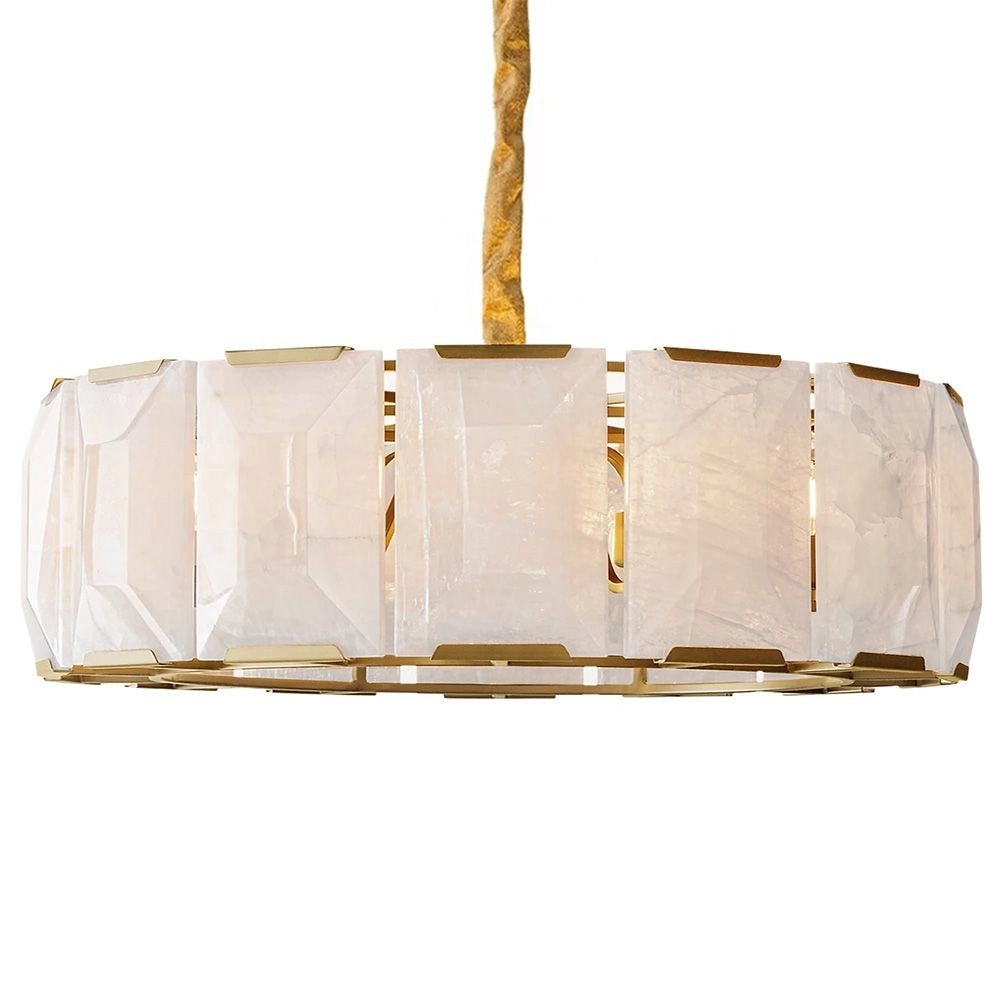 Lampada Da Soffitto APP1797-8CP Brush Gold