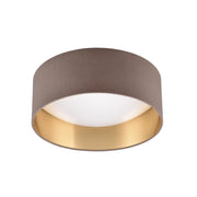 Plafoniera rotonda 30 cm grigia LED 12W RL Locarno