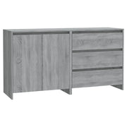 Credenze 2 pz | Madia | Buffet da pranzo | Armadio da pranzo Grigio Sonoma in Legno Multistrato