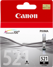 Canon CLI-521 BK cartuccia d'inchiostro 1 pz Originale Nero