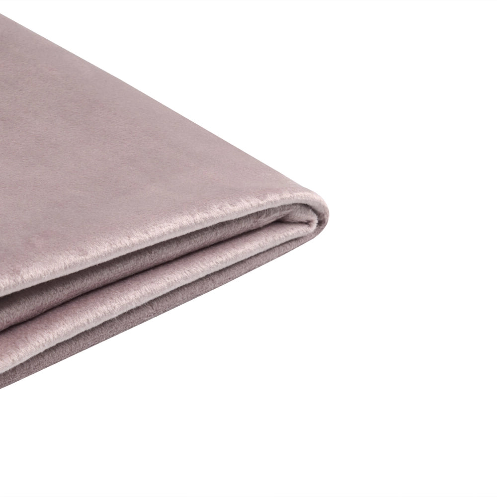 Fodera per telaio letto in velluto rosa 90 x 200 cm Sfoderabile Lavabile stile retrò