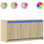Mobile TV | Armadietto TV | Mobile Porta TV con LED Rovere Sonoma 100x34x50cm in Truciolato