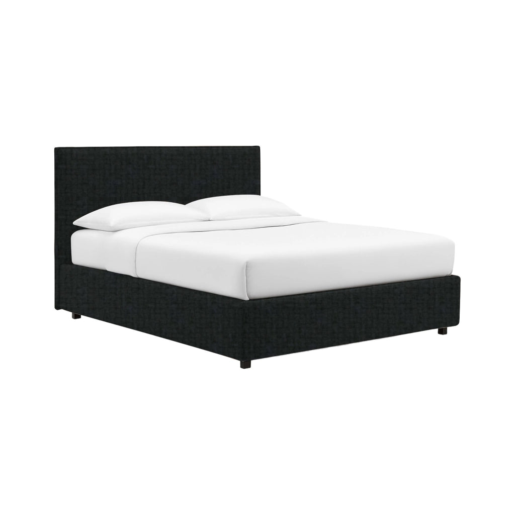 Ilford, Letto Singolo Sfoderabile Made in Italy, Grigio Scuro