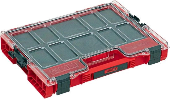 Organizzatore Pro 200 Mfi Red Ultra HD cassa assortimento - cassa per piccoli componenti - cassa di magazzino per attrezzi