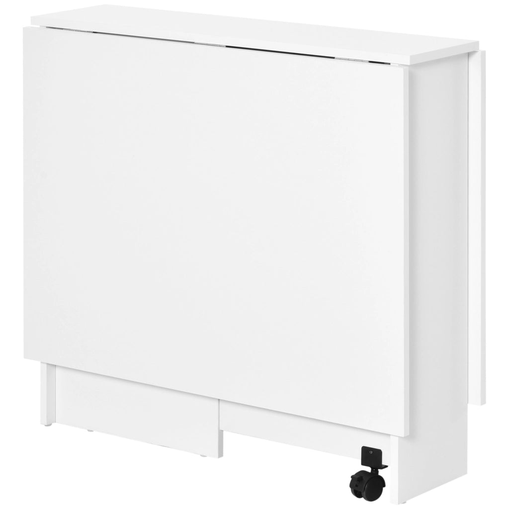 Tavolo pieghevole da pranzo ¨C zephmum ¨C bianco 75x140x74 cm