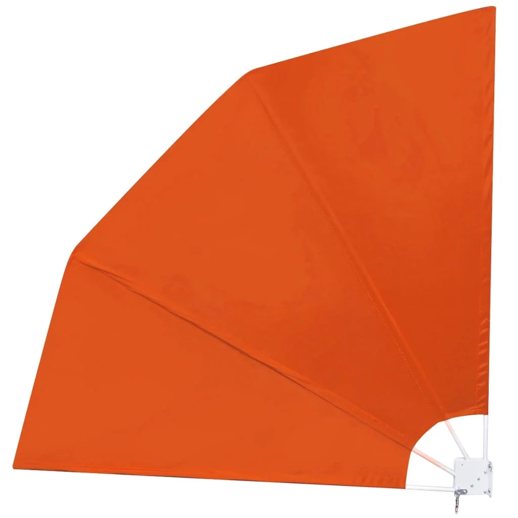 Tenda da sole laterale retrattile/schermo privacy per patio giardino terrazza balcone 210 x 210 cm arancione 02_0007063