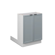 Vicco Isola cucina Blu-grigio chiaro 60 cm senza piano di lavoro