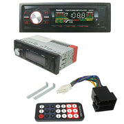 Trade Shop - Stereo Auto Autoradio 4x60w Aux Mp3 Usb Sd Radio Fm Bluetooth Viva Voce Mod.5008 -