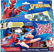 Spider-Man Hasbro Marvel, Real Webs, Blaster di ragnatele Eccezionale, Blaster 2 in 1, Giocattolo per Roleplay, Costume,