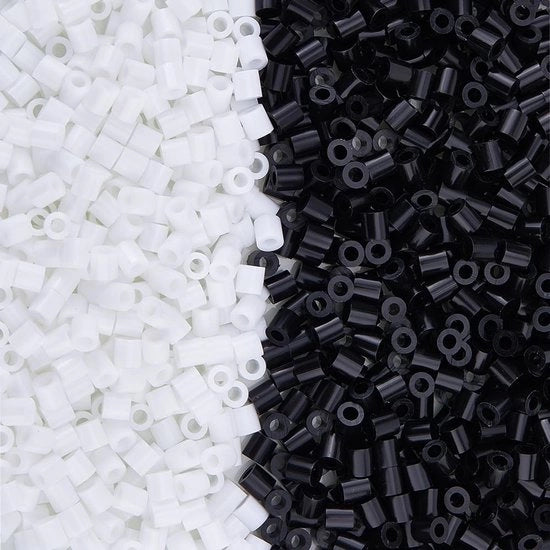 Impianto di Zavorranti in Plastica 3000 Unità - Set di Zavorranti in Plastica - 2 Colori - 5mm di Diametro - Creatività DIY - Miscela di Colori