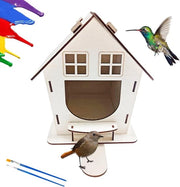 Casa per uccelli in legno da appendere - da decorare - per piccoli uccelli - cassette per nidi - cassetta per scoiattoli - appesa