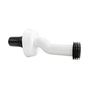 CANOTTO PER CASSETTA WC DA INCASSO ECCENTRICO- Bianco- IKARO- pezzi 1