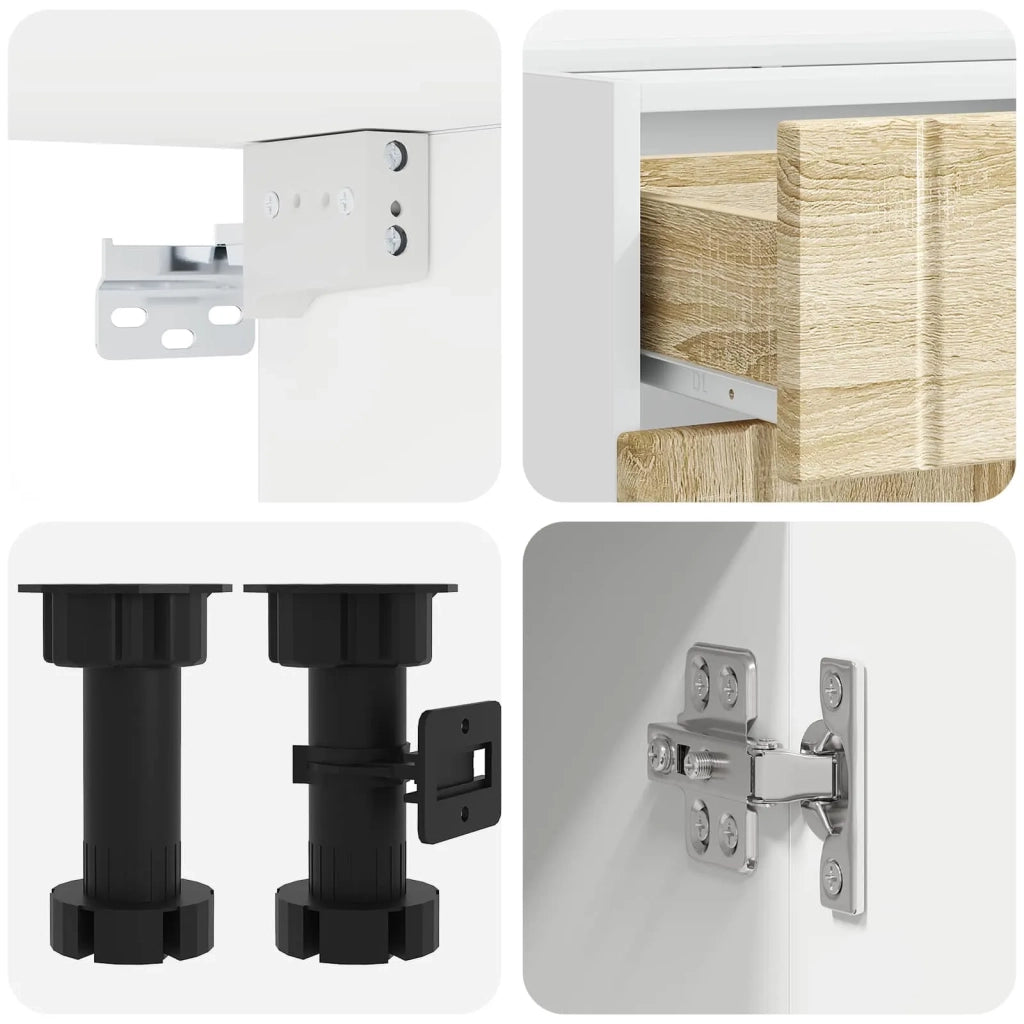 Unità Cucina LUCCA 5 pcs Rovere Sonoma Legno ingegnerizzato 3438257