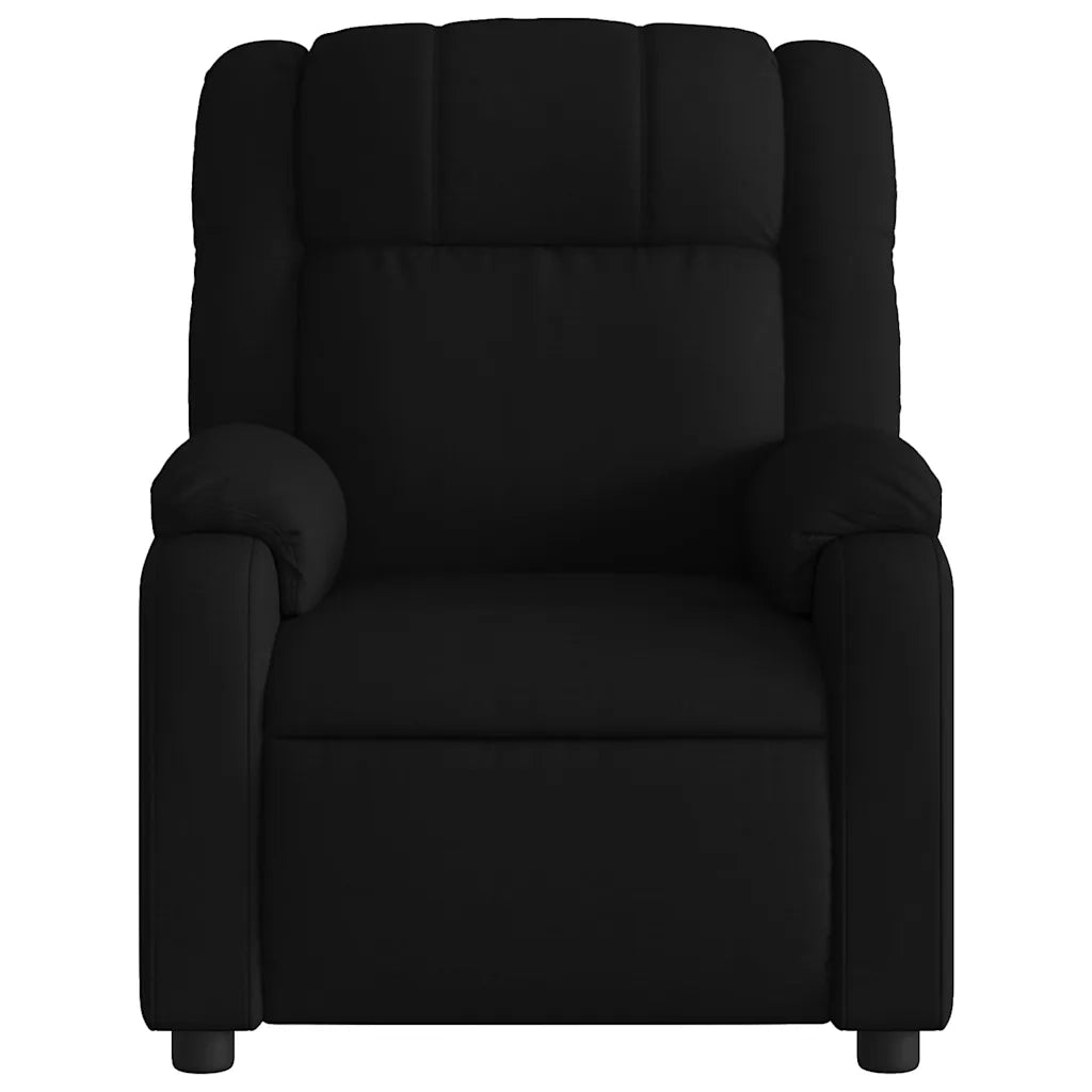Divano Sedia-Poltrona reclinabile in Tessuto Nero 806293