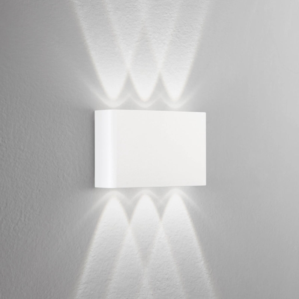 APPLIQUE BIEMISSIONE LED KLEIN BIANCA 6W 6W 600LM CCT 3000K / 4000K IP65 16X4X10CM