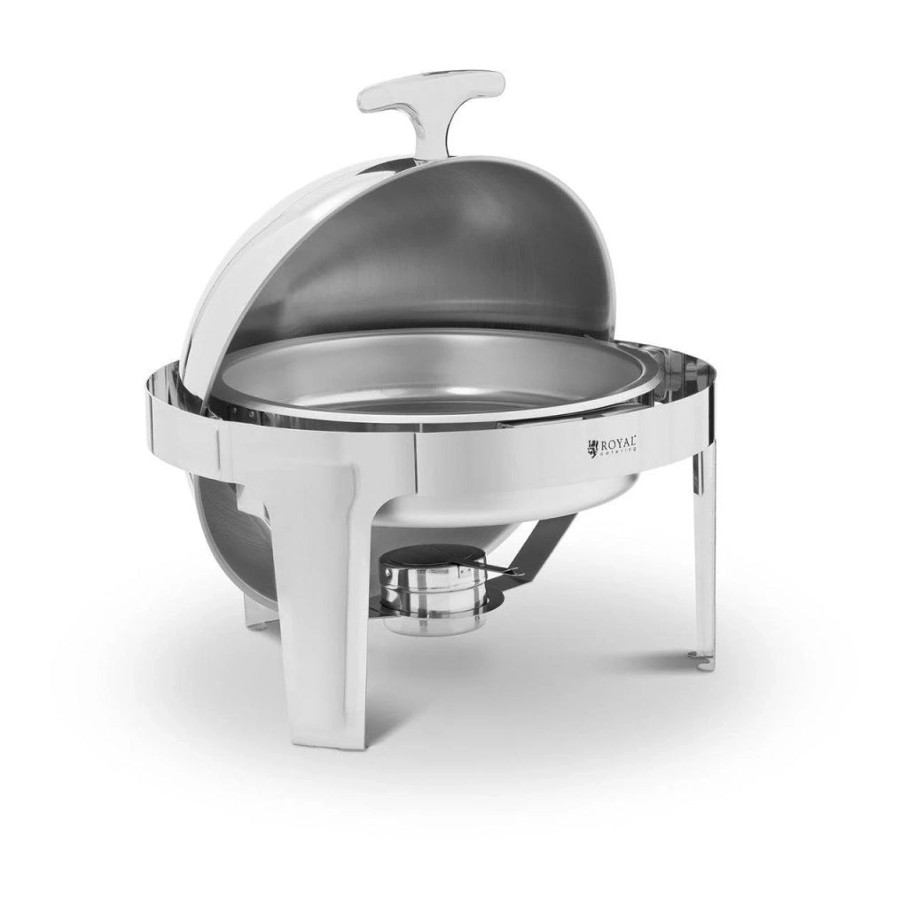 Chafing dish bagnomaria semisferico 6 litri con bruciatore per pasta incluso 14_0000869