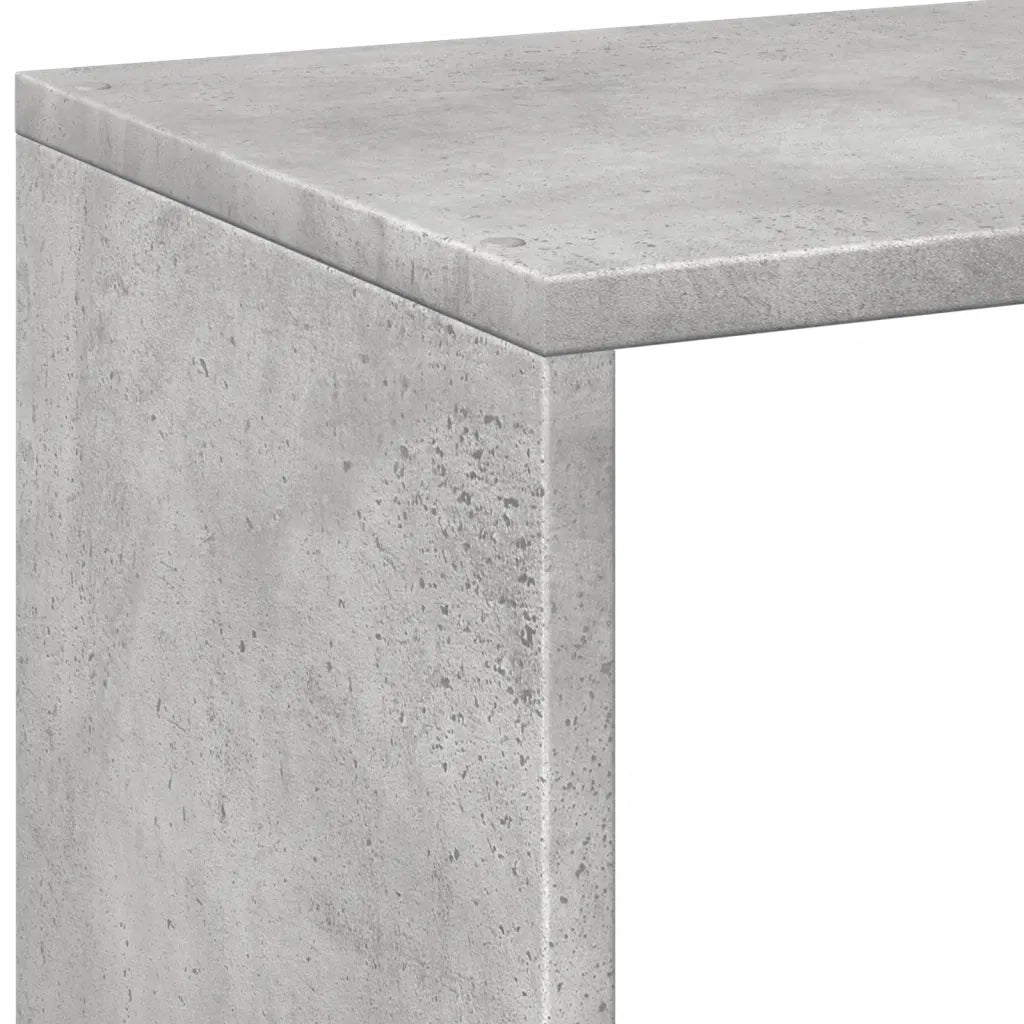 Libreria Divisorio Grigio Cemento 102x29x103,5 cm in Truciolato 858042