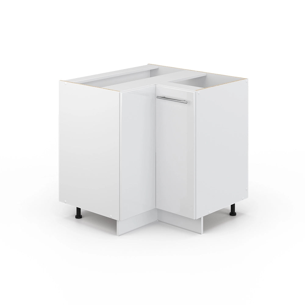 Vicco Mobile ad angolo cucina Bianco lucido 80.5 cm senza piano di lavoro