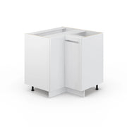 Vicco Mobile ad angolo cucina Bianco lucido 80.5 cm senza piano di lavoro