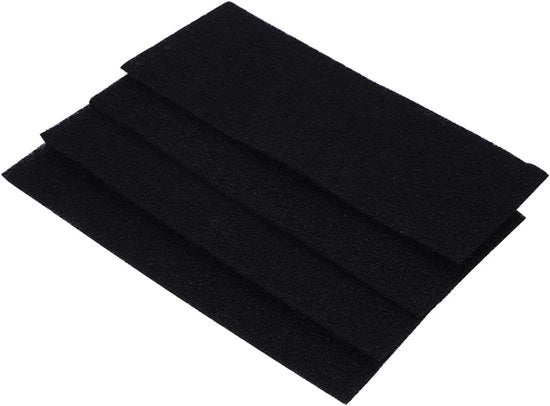 Filtro a Carbone Attivo di Sostituzione - 4 Pezzi di Scheletri di Schiuma Universali - Accessori per Purificatori d'Aria.