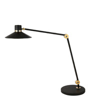 Panarea Lampada da Tavolo LED 10W in Metallo Nero, Design Moderno con Tecnologia CCT Regolabile, Dimmerabile a Tocco, Ideale per Interni