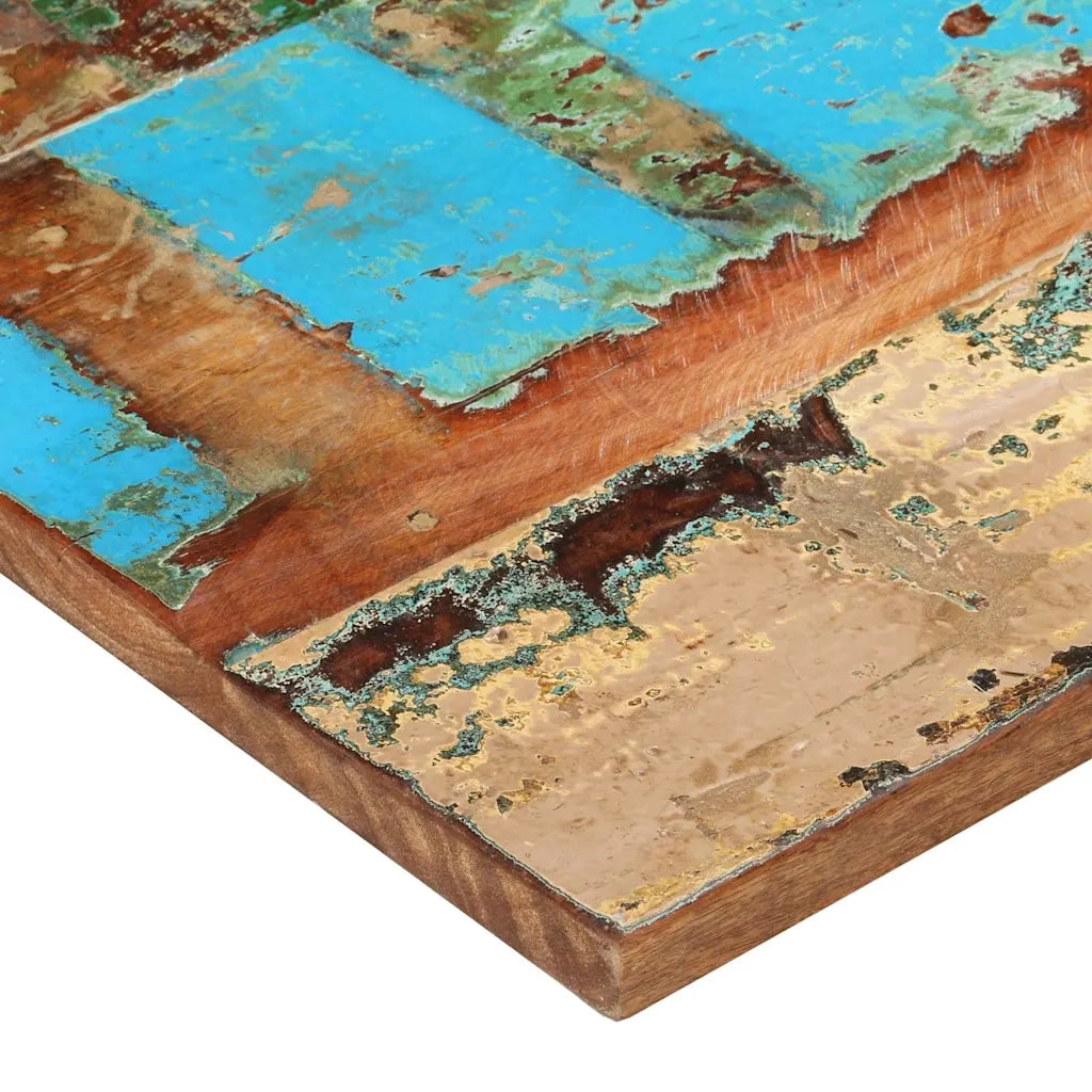Piano Tavolo Rettangolare 60x90 cm 25-27 mm Legno di Recupero cod mxl 57973