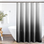 Doccia idraulico impermeabile e antimuffa - 1 pezzo - nero - poliestere - 120 x 180 cm