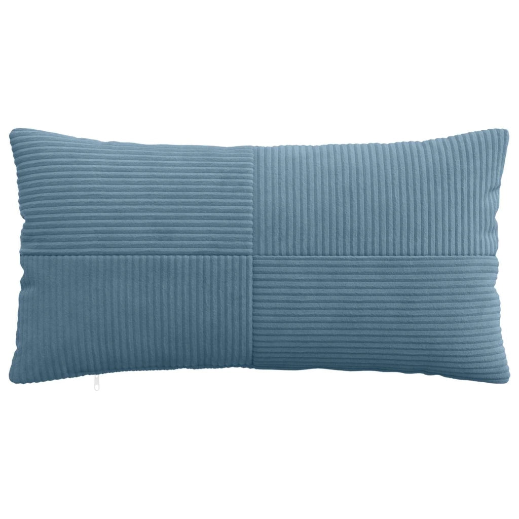 Federa 12 pcs ALMELO Blu 40 x 80 cm corduroy 914622