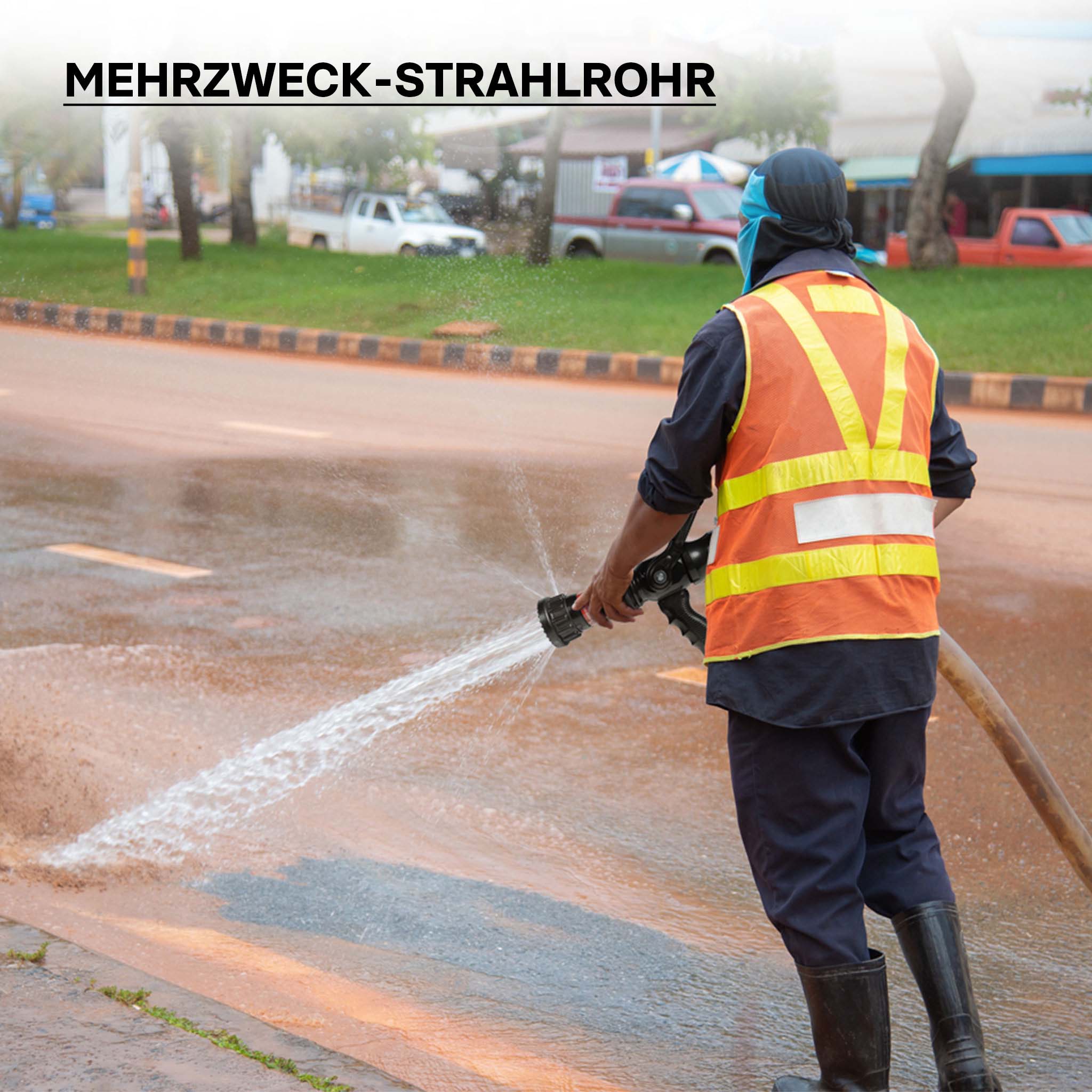 Lancia antincendio per vigili del fuoco tubo di tipo C 150/200/350/450 l/min