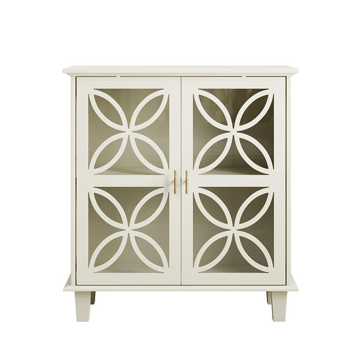 Buffet cucina - Xylo - ante vetro temperato con ripiani regolabili