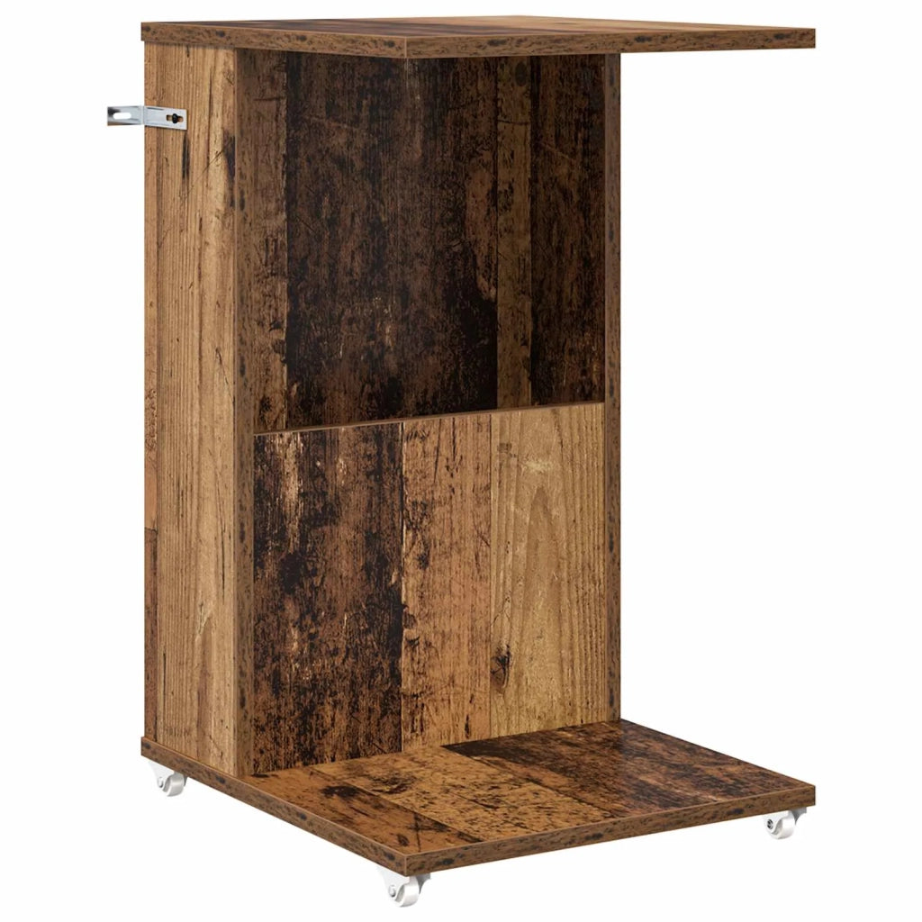 Tavolo laterale Legno vecchio 40 x 35 x 60 cm Legno multistrato