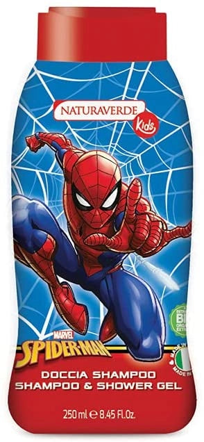 SPIDERMAN DOCCIA SHAMPOO PER BAMBINI 250 ML