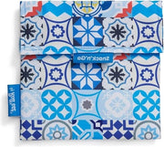 Zuppiera ecologica riutilizzabile senza BPA blu - impermeabile e resistente ai graffi - lavabile in lavatrice sacchetti congelati