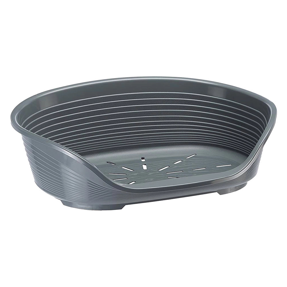 LETTINO PER ANIMALI 'SIESTA DELUXE' N.2 - cm 49 x 36 x h.17,5 / dark grey  - FERPLAST