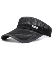 VISIERA - SPORT MODERN | Protezione Solare Unisex | Visiera Larga Rinforzata | Rete Ventilata | Regolazione Elastica, Chiusura