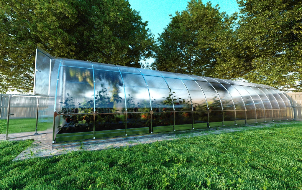 Serra da giardino KLASIKA TUBE 3 x 10 m (30 m²), 6 mm con rivestimento in policarbonato